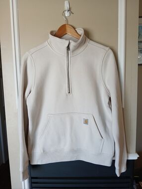 Carhartt Half-Zip Pullover Sweat Shirt Women's Size Small (4-6)